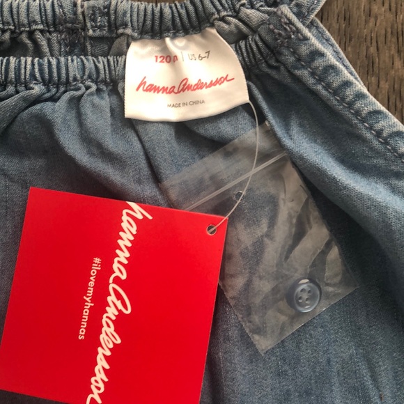 Hanna Andersson girl’sChambray Dress
